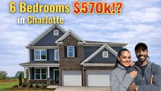 6 Bedrooms for $570k in Charlotte | House Tour