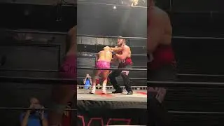 Chokeslam From Luke Sampson #wrestling #impactwrestling #impactonaxstv