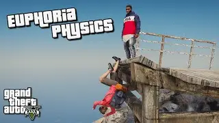 Как установить мод Euphoria Physics Recreation в GTA 5 / Новая Физика падений в ГТА 5