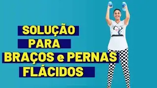 EXERCÍCIOS FÁCEIS PARA FIRMAR OS BRAÇOS E PERNAS EM CASA.