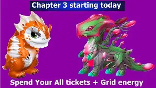 Spend your all tickets plus Grid energy before chapter 3 Fatum Mycelleum tyrant | DML