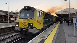 Class 70 | 70001 &lsquo;Power Haul&rsquo; | Mega Clag | Freightliner | Basingstoke | 23/11/23