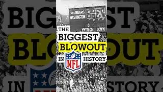 The Biggest SHUT OUT In NFL History #nfl