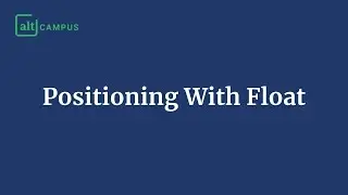 CSS Float Property Tutorial