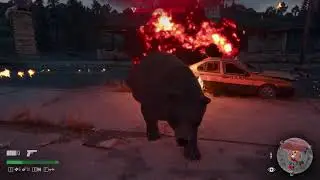 i finally fought a horde - death train horde - Days gone