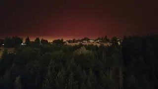 Salem Oregon Smoke | aerial view |