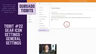 Dubsado Tidbit #22: Gear Icon Settings - General Settings