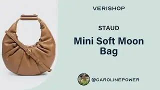 STAUD Mini Soft Moon Bag Review