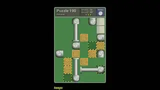 Pushing Machine (Extreme) Level Puzzle 190 - Perfect Solution