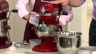 KitchenAid 6 qt. 575 Watt Bowl Lift Stand Mixer w/ Combi-Whip with Alberti Popaj