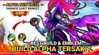 ITEM BUILD ALPHA TERSAKIT 2023 TERBARU, ALHPA GAMEPLAY TOP GLOBAL MLBB