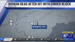 Kentucky woman hit with cinder block dies
