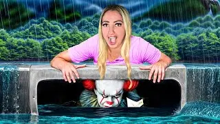 EXTREME HIDE N SEEK WITH SCARY CLOWNS