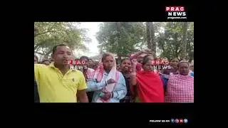 Tea garden workers demand increase in their wages, protest against BJP government