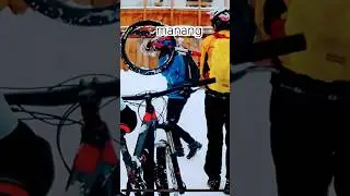 snow riding #manang