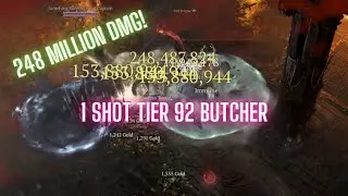 1 Explosion = Tier 92 Butcher  | 248M Dmg!