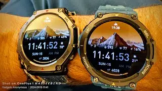 T-Rex 3 vs. T-Rex 2, Day Three... @Amazfit