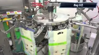 Preformed side gusset bag fill seal machine