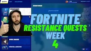 Fortnite Resistance Quests Week 4