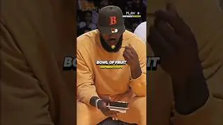 LeBron Called Out For Eating Fruit On Bench 😱
