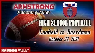 High School Football:  Canfield vs. Boardman 10 22 21
