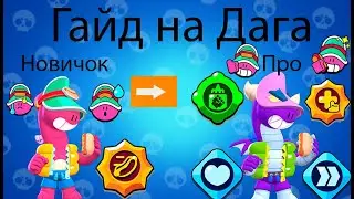 В этом видео я сделаю гайд на дага в Brawl Stars, расскажу какие пассивки и гаджеты стоит брать.