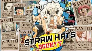 ALL BOUNTY POSTERS &ndash; STRAW HATS SCENE #OnePiece #StrawHatCrew #BountyReveal