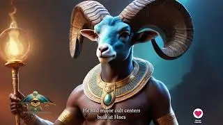Herysaf &ndash; he who is upon his lake. Primeval deity associated with Ausar and Re #egyptianmythology
