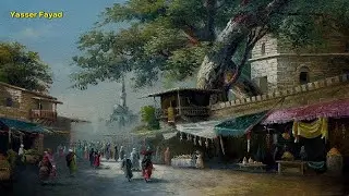 How I Paint Landscape Just By 4 Colors Oil Painting Orientalism Step By Step 134 By Yasser Fayad