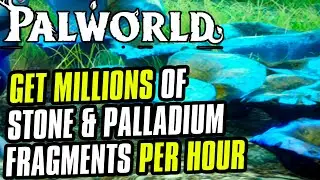 Palworld: как автоматически производить миллионы фрагментов камня и палладия в час