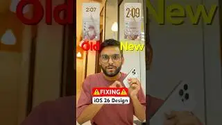 ⚠️Fixing Apple iOS 26 Design ⚠️