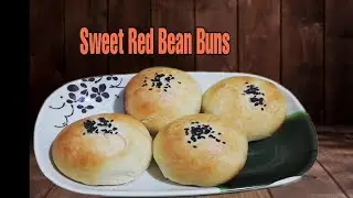 No Oven | Sweet Red Bean Buns | Kitchen Time with Anna