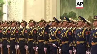 German President Steinmeier meets Chinese President Xi