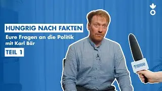 Landwirtschaft der Zukunft: Was die Politik &auml;ndern muss | #HungrigNachFakten mit Karl B&auml;r | Teil 1