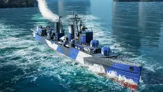 Современные боевые корабли: Cn Chong Qing — новый китайский крейсер 2-го уровня | Скоро в продаже!!!