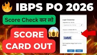 IBPS PO Mains Score Card 2026 Out | IBPS Result 2026 | IBPS Cut Off 2026 | IBPS PO | IBPS