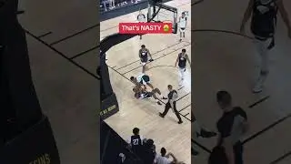 Respect for helping him up @NBPA TOP 100 Camp