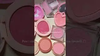 Blush 🌸 #kbeauty #blush  #koreanbeauty #makeup #makeupkorea #lilybyred #barenbliss #clio #peripera