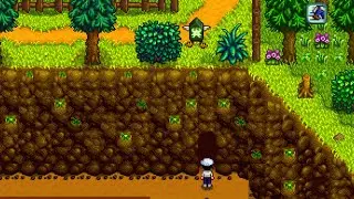 Stardew Valley: Объяснение появления зелёного существа/статуи у железнодорожных путей! Проблема с...