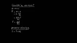Introduction à la quantité de mouvement