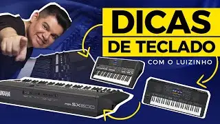 Piano com Pad no SX600 | A Combina&ccedil;&atilde;o que Eu Uso no Teclado | Dicas de Teclado com Luizinho #2