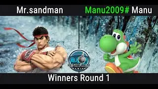 [Torrente Smash #5] Winners Round 1 - Mr.sandman (Ryu) VS Manu2009# | Manu (Yoshi)
