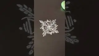 4&times;2 small kolam rangoli/easy #shorts#shortsfeed#shortsviral#design#muggulu#ytshorts#trending#viral