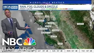 Jeff&rsquo;s Forecast: Early fog chance, NorCal T-storms and cooling weekend