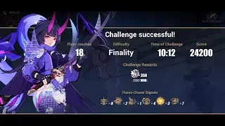Herrscher of Thunder Elysian Realm Finality(Haunted Dusk outfit and 7 Thunders)