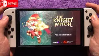 The Knight Witch Handheld Gameplay on Nintendo Switch Oled