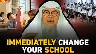 Muslims Must Immediately Leave These Schools — Serious Warning || Assim Al Hakeem |#assim ||