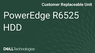 Dell  PowerEdge R6525: Remove/Install 2.5＂x10 HDD Backplane