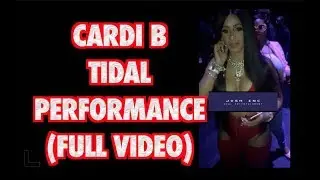 CARDI B PERFORMS AT TIDAL X BROOKLYN