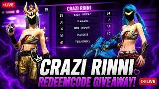 FREEFIRE LIVE REDEEM CODE GIVEAWAY||LIVE FF CUSTOM ROOM ||LIVE TEAMCODE GIVEAWAY|| DIAMOND GIVEAWAY